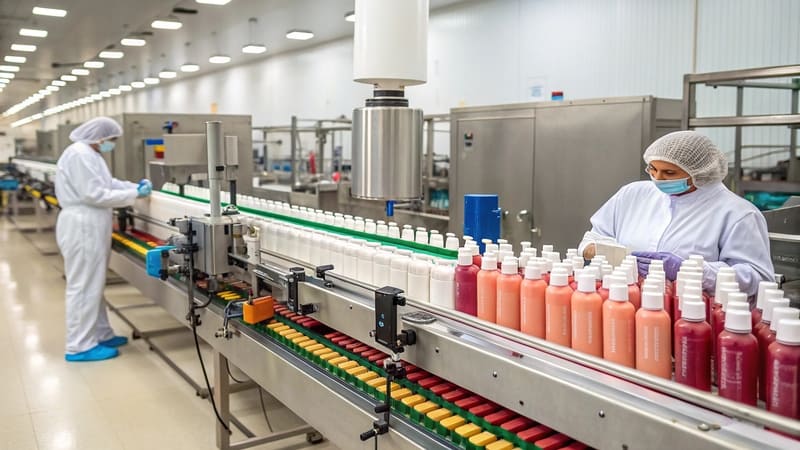 plastic bottle production line