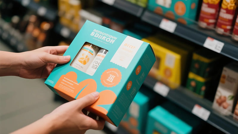 attractive packaging leading to a sale or positive consumer interaction