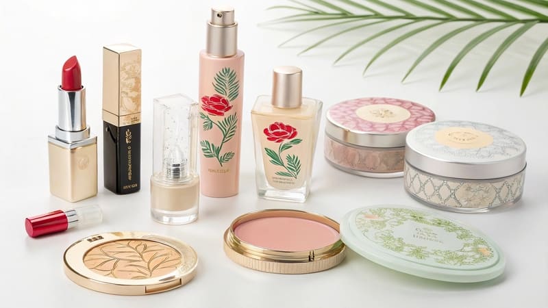 cosmetic products with various packaging options