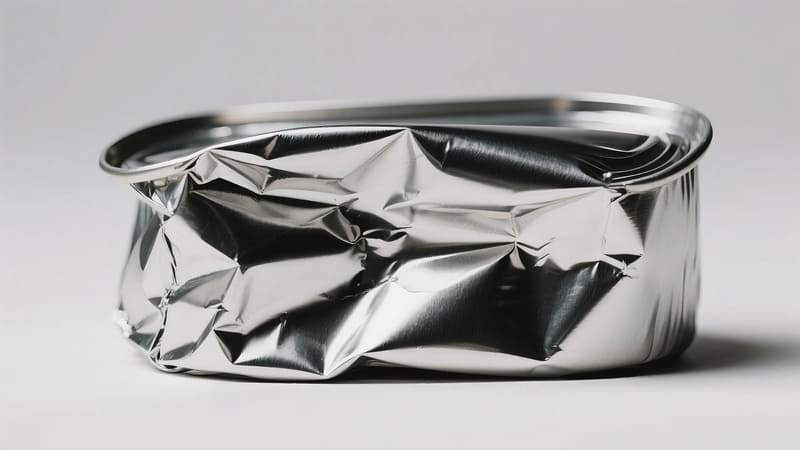 dented metal packaging as a disadvantage