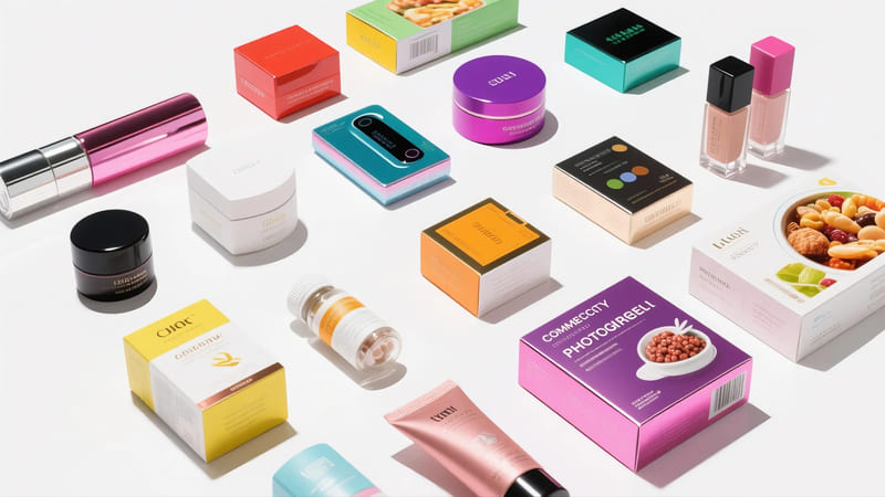 general examples of attractive product packaging across different industries