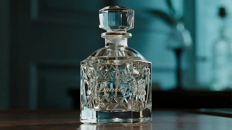Baccarat crystal antique perfume bottle example