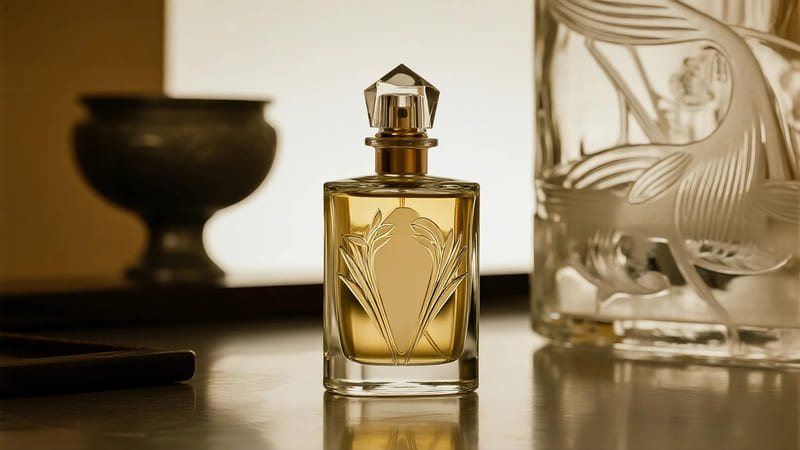 René Lalique antique perfume bottle example