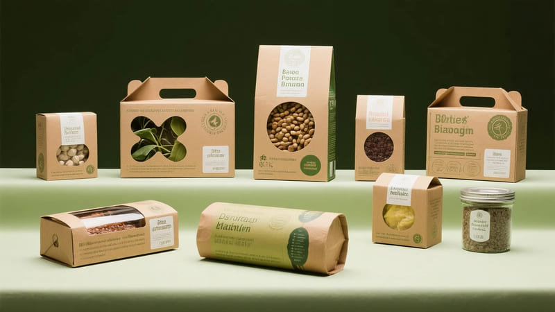 examples of best-practice eco-friendly packaging solutions for various products