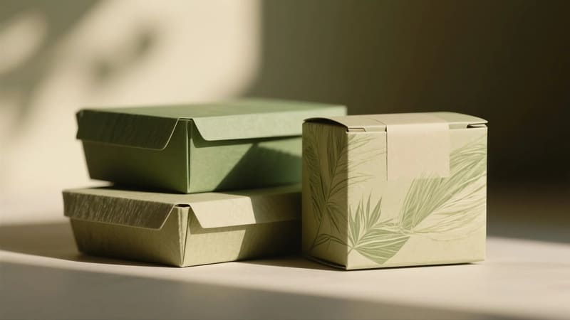 examples of hemp-based packaging like hemp paper and bioplastic