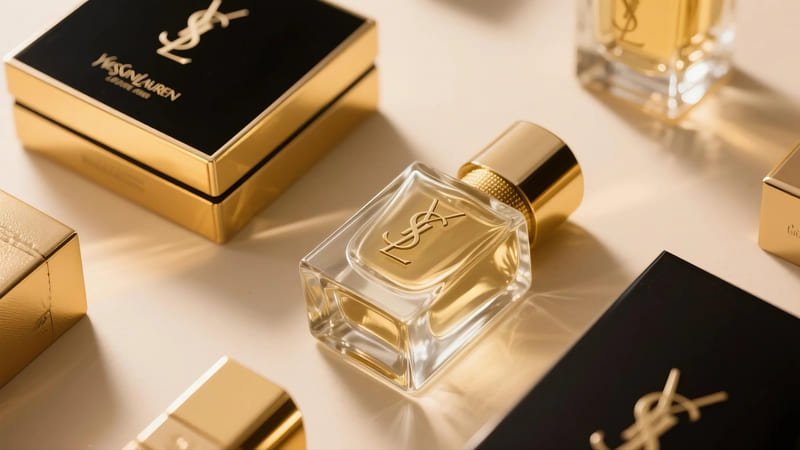 iconic packaging from luxury brands like Hermès, Chanel, and Apple