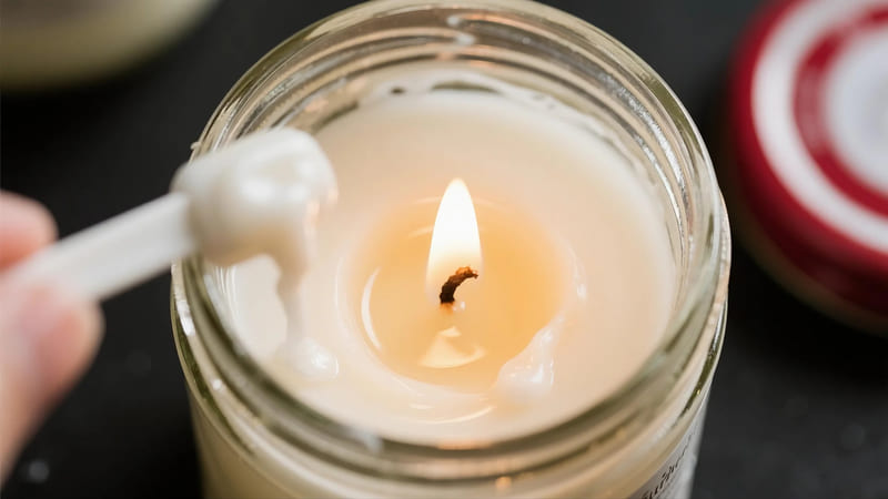 methods for removing leftover candle wax from a jar