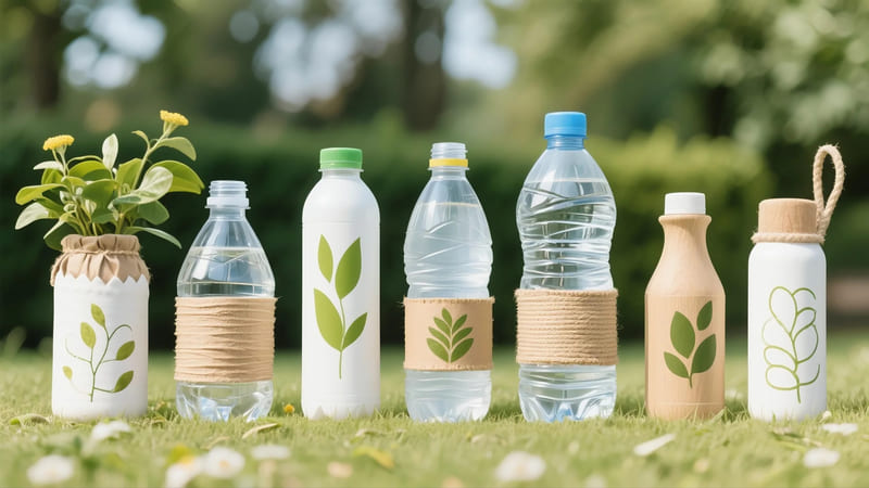 various eco-friendly alternatives to plastic bottles
