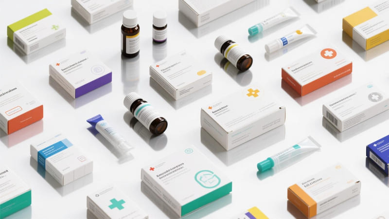 various types of medical packaging for drugs and devices