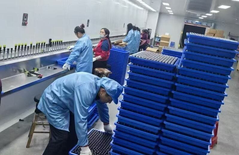 a large, modern packaging manufacturing facility