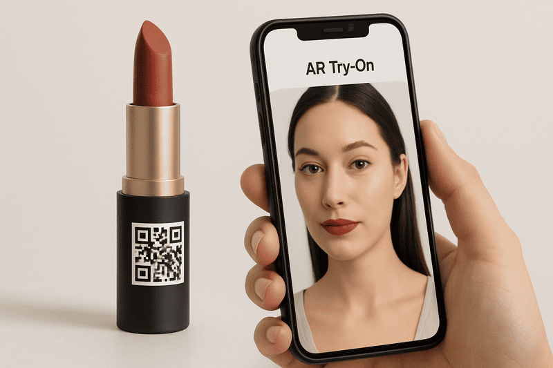 cosmetic packaging integrated with technology